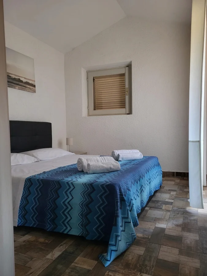 Una camera della villa
